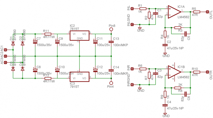 LM4562 Preamplifikatör - DIY Audio Türkiye / lm4562ze2.png lm4562ze2.png